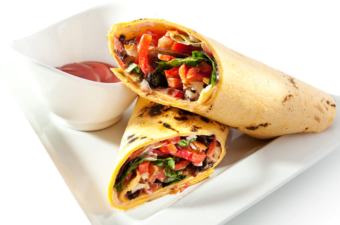 bigstock-Burrito-with-Vegetables-58864274