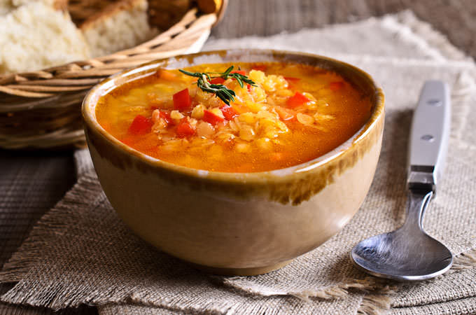 Foodie Junky - The Unusually Delicious Apricot Lentil Soup