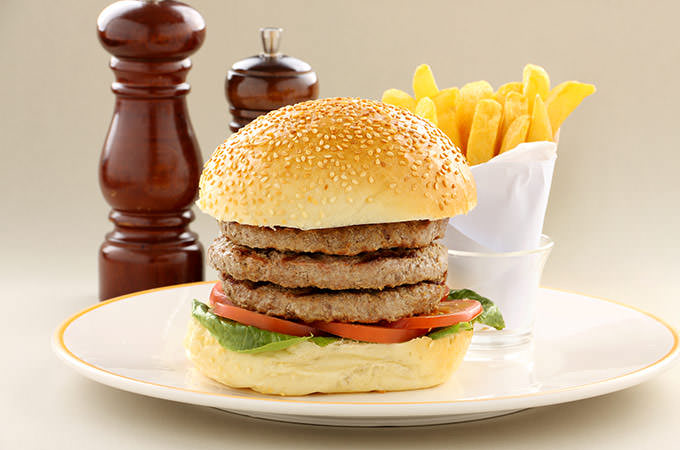 bigstock-Triple-Decker-Hamburger-15119408