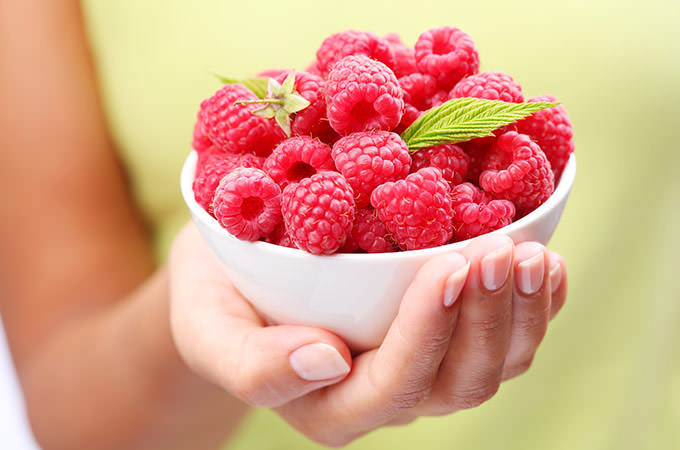 bigstock-Crockery-with-raspberries-in-w-12361610